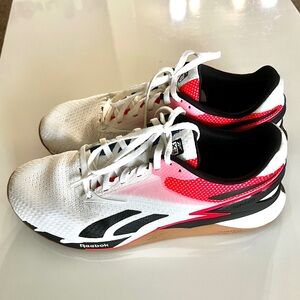 Reebok Black and Blue Athletic Shoes